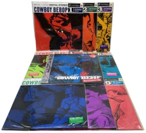 Cowboy Bebop Laser Disc Vol.0 - Vol.9 10 LD Set Bandai 1998 OBI Laser Disc NTSC - Picture 1 of 24