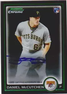 2010 BOWMAN CHROME DANIEL McCUTCHEN ROOKIE CERTIFIED AUTOGRPAPH - Bild 1 von 1