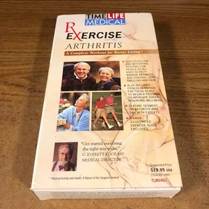 RX Exercise Arthritis  VHS Movie VCR Video Tape Used Time Life Medical - Picture 1 of 8