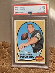1970 Topps Bart Starr PSA 4 #30 Packers Card NEW CLEAN CASE - Picture 1 of 1