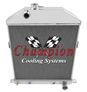 1942 - 1948 Ford Coupe 3 Row Alliant Radiator w/ Chevy Configuration CC46CH - Bild 1 von 7