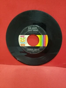 Country 45 Conway Twitty - Dim Lights, Thick Smoke / The Image Of Me On Decca - Bild 1 von 2