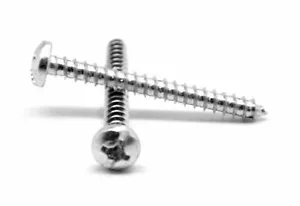 #4-24 x 3/4" Vite per Lamiera Combo Padella Tipo Hd AB Zincato - Foto 1 di 1