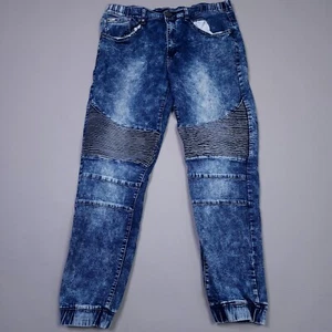 Versace V1969 Abbigliamento Sportivo SRL Denim Jean Jogger Designer 36x30 - Picture 1 of 10