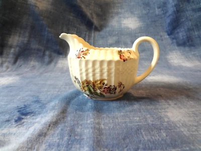 Spode China Wicker Lane - Creamer - Basket Weave Rim - Image 1 of 4