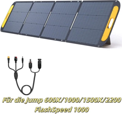 VTOMAN 200W Tragbar Solarpanel 19V 23% Efficiency SolarPanel für Powerstation DE