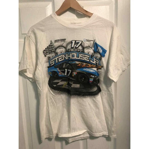 ☆Ricky Stenhouse JR NASCAR Chase Authentics Roush Fenway Size Medium T Shirt Cover