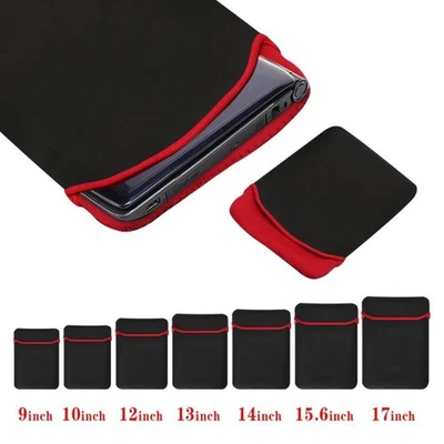 9" 10" 11" 12" 14" Neoprene Laptop Sleeve Case Cover Bag For Laptop & Tablet New - Image 1 of 4