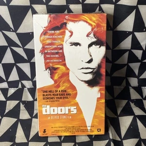 The Doors An Oliver Stone Film VHS 1991 Val Kilmer Meg Ryan Jim Morrison New NOS - Picture 1 of 7