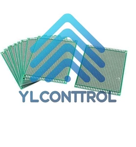 2 PEZZI Doppio Lato Protoboard Circuito Stagnato Universale Fai da Te Prototipo Scheda PCB - Foto 1 di 3