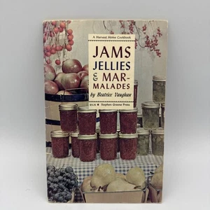 Jams, Jellies & Marmalades Cookbook Recipe Book by Beatrice Vaughan 1971 - Imagen 1 de 5