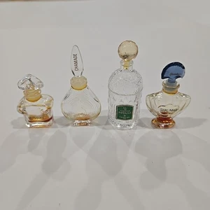 4er Set Vintage Guerlain Parfum Flakon Miniaturen Sammlung - Bild 1 von 7
