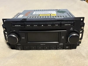 2004 - 2010 CHRYSLER DODGE JEEP Factory Radio Mp3 CD Player REF w/ AUX Ram - Picture 1 of 8