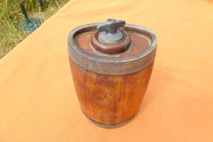 VICTORIAN BRITISH ARMY 1871 OLIVER ITALIAN PATTERN WOODEN WATER BOTTLE ZULU BOER - Picture 1 of 13
