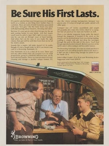 1979 Browning Arms Co - Young Boy Gun Shop Picks Auto .22 Rifle - Print Ad Photo - Picture 1 of 1