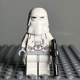 Lego Star Wars Snowtrooper Minifigure 75054 75098 75138 75049 sw0568 - 2F