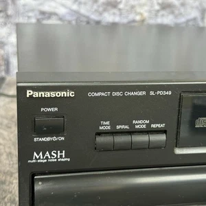 Panasonic 5 Disc Digital Servo System CD Changer SL-PD349 Vintage No Remote - Picture 1 of 7