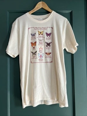 Eras Tour Descriptive Butterfly Tee🦋🩵🩷 (Women’s Size Large) - Image 1 of 4