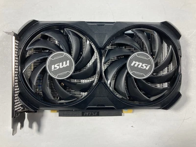 MSI GeForce RTX 4060 Ti Ventus 2X Black 16GB GDDR6X Graphics Card - Image 1 of 4