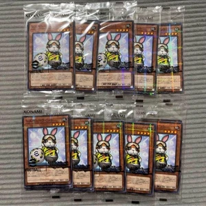 Set of 10 Yu-Gi-Oh ! Rescue Rabbit + Neymar Jr 2025 eFootball Promo Set Japan - Picture 1 of 2