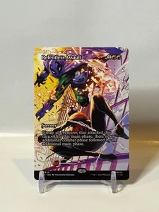 Relentless Assault Borderless Full Art Regular MAR 25 Marvel's Spider-Man MTG NM - Picture 1 of 2