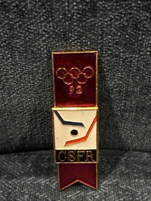 BARCELONA 1992 Czecho and Slovakia Federation Republic CSFR OLYMPIC PIN RARE!!! - Image 1 of 2