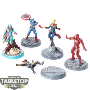 Marvel: Crisis Protocol - Avengers Affiliation Pack - bemalt - Bild 1 von 1