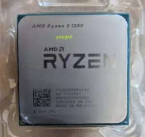 AMD Ryzen 3 1200 R3 1200 CPU 3.1GHz 4 Core 3400MHz YD1200BBM4KAE 65W Processor - Picture 1 of 2