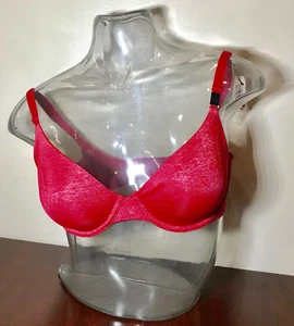 Reggiseno semi demi sfoderato Victorias Secret Body by Victoria nuovo con etichette NUOVO 32 C ROSSO - Foto 1 di 4