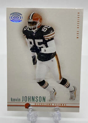 Kegin Johnson 2001 年太平洋王朝银平行 #24 克利夫兰布朗队 #'d /199 — 第 1/2 张图片