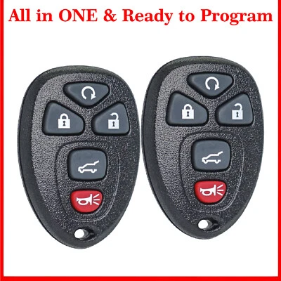 2 para Chevrolet Suburban 1500 2500 2008 2009 2010 2011 2012 2013 mando a distancia llavero Foto 1 de 4