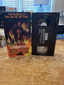 Panther (VHS, 1995) 90s CULT Urban ACTION Mario Van Peebles Blaxploitation HTF - Picture 1 of 6