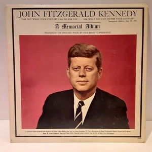 John Fitzgerald Kennedy Ein Gedenkalbum (Premiere 7 - Blue Label) 1963 LP - Bild 1 von 7