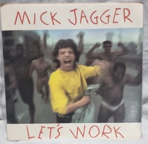 Let's Work by Mick Jagger Vinyl Record - 7 in" (CBS, 1987) - Picture 1 of 4