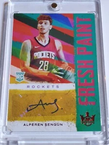 2021 Panini Court Kings Alperen Sengun AUTO RUBY /99 Fresh Paint - Rare - Picture 1 of 4