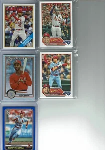 Juego (26) tarjetas base 2023 Topps Baseball Series 1 y 2 St. Louis Cardinals Team + - Imagen 1 de 4