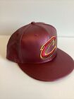 Cleveland Cavaliers Cavs New Era 59FIFTY Leather Hat Cap 7 3/4 New