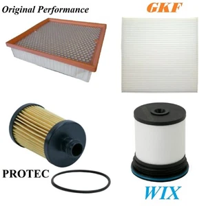 Tune Up Kit Filters Spark Plugs Fit JEEP GRAND CHEROKEE V6 3.0L;DIESEL 2014-2019 - Picture 1 of 1