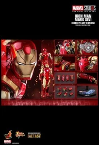 Hot Toys 1/6 MMS489D25 Marvel 10thAnniversary Iron Man Mark46 All-New In Stock - Picture 1 of 14