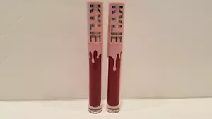Kylie Cosmetic~Kylie Jenner ~ Lot 2 Matte Liquid Lipstick ~ "Bite Me" Deep Red - Picture 1 of 1