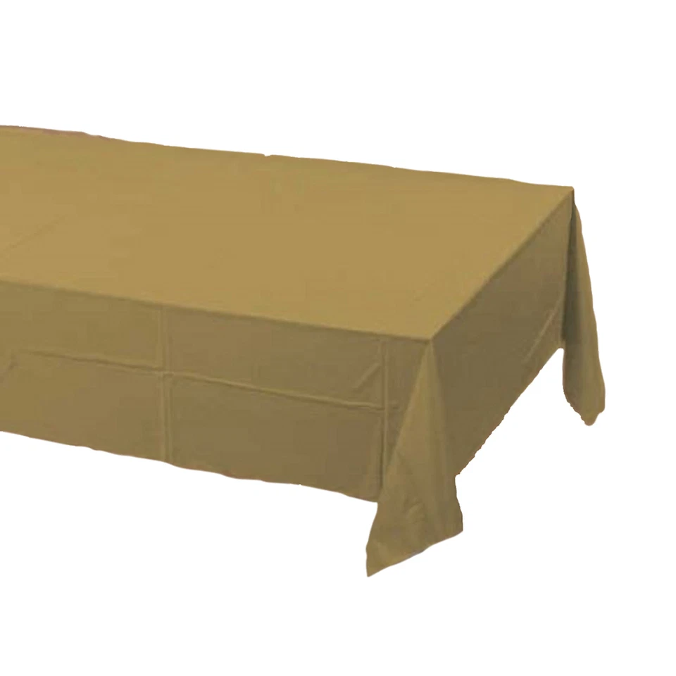 Creative Converting Touch of Color Paper Banquet Table Cover,  Gold - Image 1 of 1