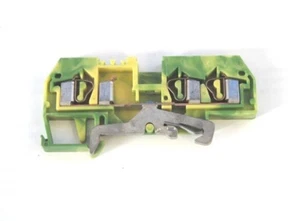 Wago 281-687 ground terminal block, 3 contacts, AWG 24-12 - Imagen 1 de 3