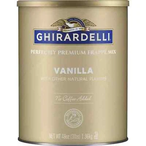 Ghirardelli Chocolate Company Vanilla Frappé Mix, 3 lb - Picture 1 of 1