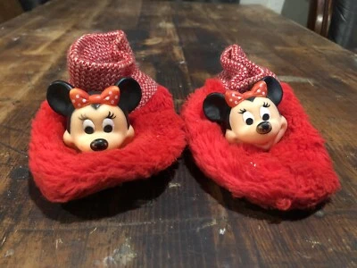 Zapatillas De Colección Disney Mickey Mouse Club Minnie Mouse Rojo Mouseketeers Niños Foto 1 de 4