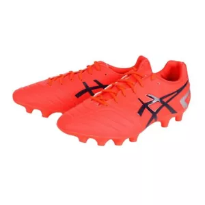asics Soccer Spikes DS LIGHT CLUB 24.5 cm 3E 700 (Flash Coral/Peacoat) - Picture 1 of 9