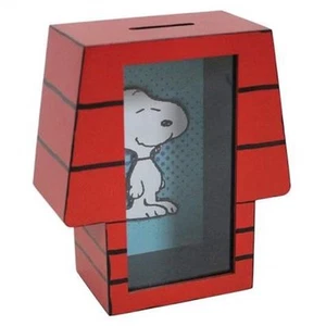 Banco Shadowbox Peanuts Snoopy's Doghouse 6" de alto, NUEVO SIN USAR EN CAJA - Imagen 1 de 1