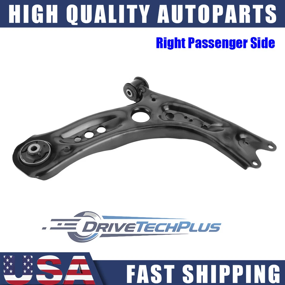 Front Lower Control Arm Assembly Right Passenger Side for Audi A3 VW Golf GTI Foto 1 de 4