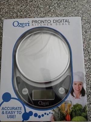 Báscula de cocina multifuncional digital Ozeri Pronto nueva en caja precisa fácil de usar Foto 1 de 2