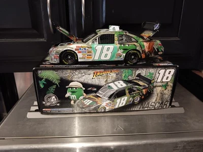 1/24 2008 Kyle Busch #18 M&Ms Indiana Jones Toyota Camry Clear Window Car - Image 1 of 4