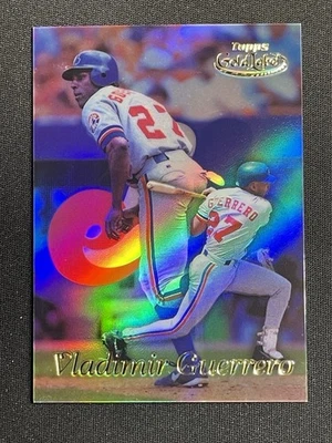 1999 TOPPS GOLD LABEL REFRACTOR SURFACE Vladimir Guerrero Expos Class 2 #76 2 - Image 1 of 3